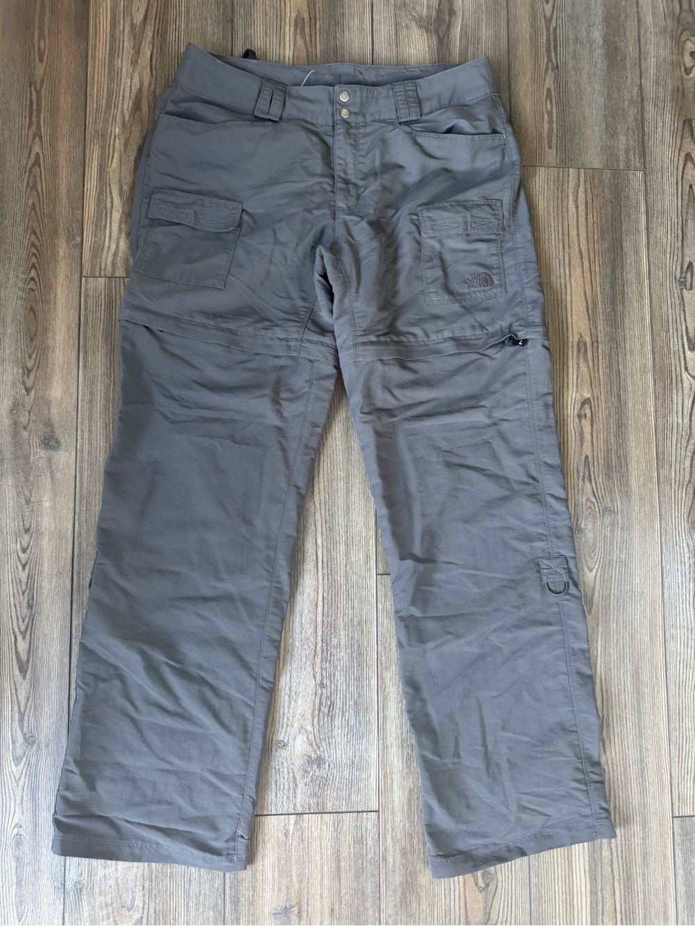 The North Face Womens Charcoal Grey Cargo Pants - 8